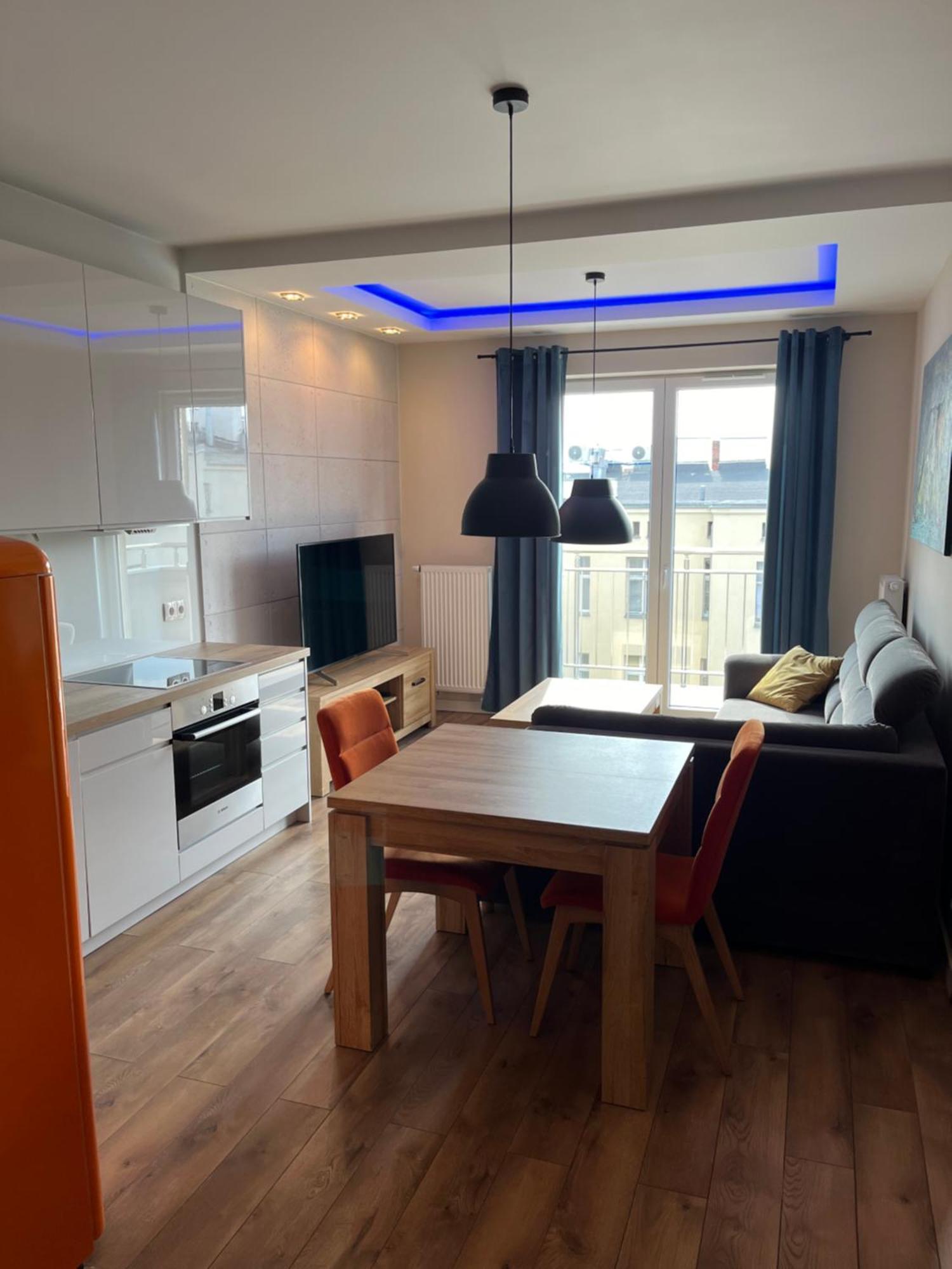 Appartement Apartament Centrum Wieckowskiego à Łódź Extérieur photo